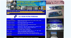 Desktop Screenshot of nameplate-etching.com